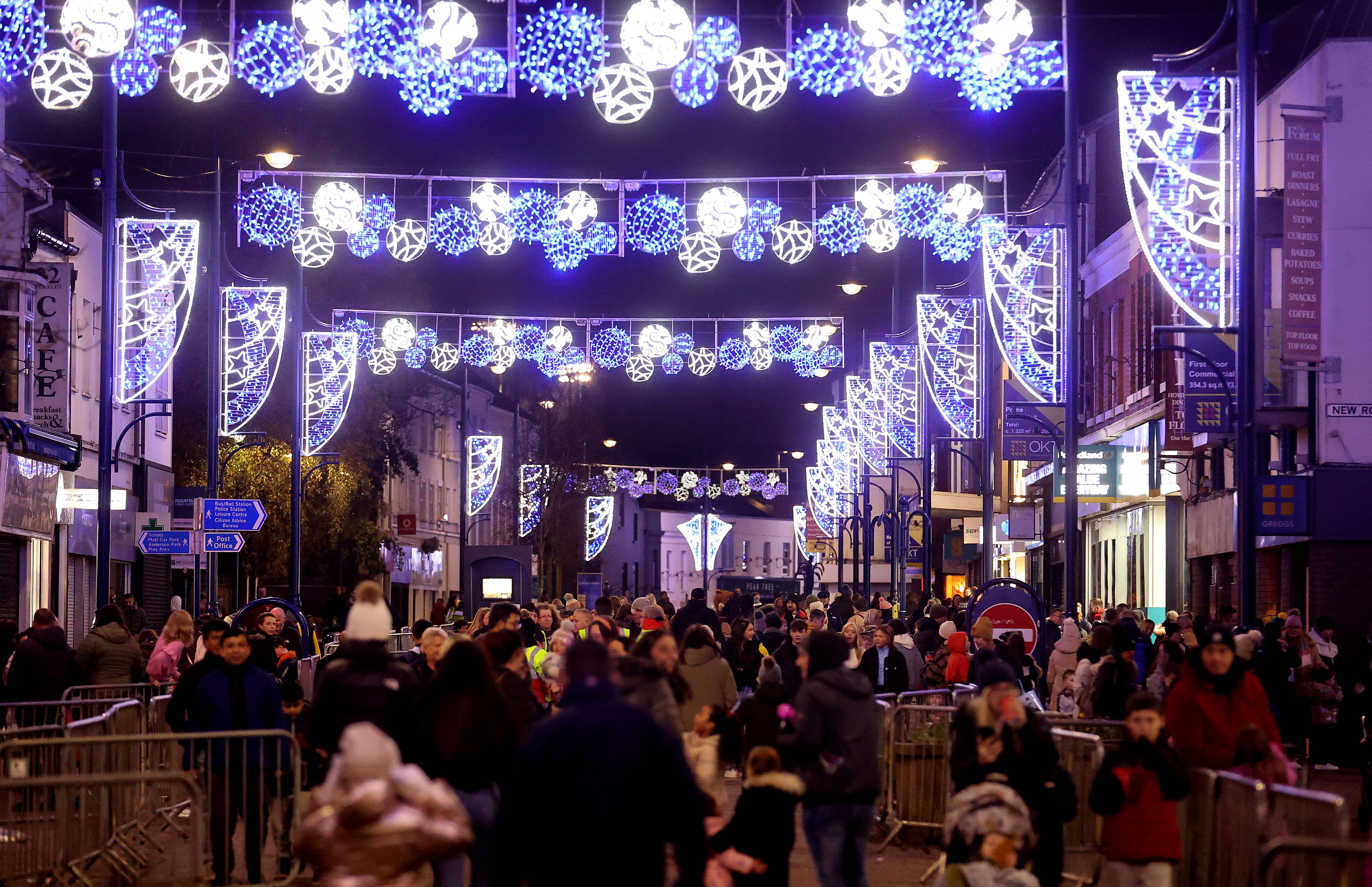 Christmas Lights Switch On Events Across Newry, Mourne and Down Anno